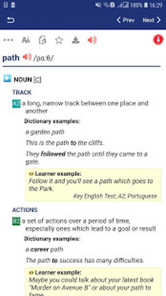 Image 1 for English Vocabulary Profil…