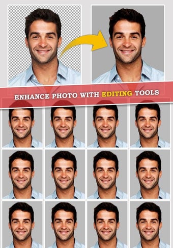 Image 1 for Passport Size Photo Edito…
