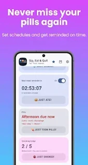 Image 0 for Sip, Eat & Quit: Simple H…