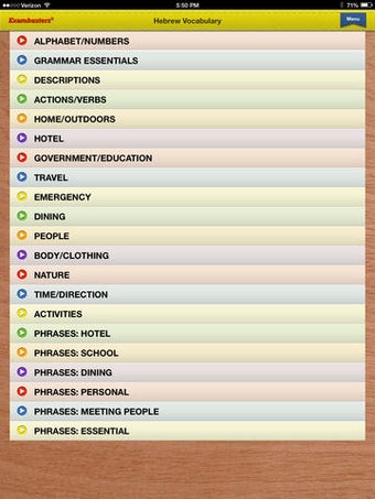 Imagen 0 para NY Regents Hebrew Flashca…