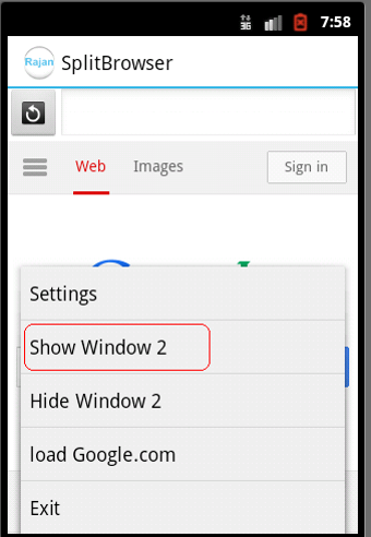Imagen 1 para Rajan Split Browser