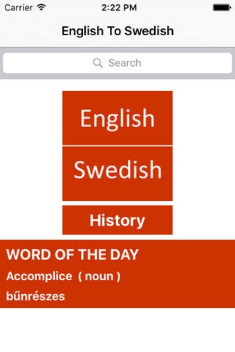 Image 0 for English To Swedish Dictio…