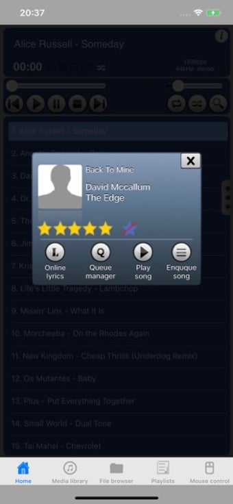Image 2 for Wmote Winamp Remote