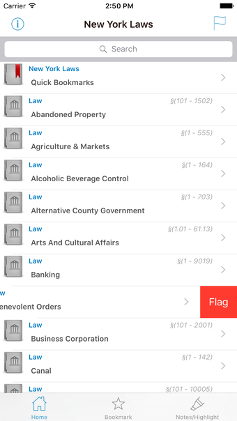 Imagen 0 para NY Law (New York Laws, li…
