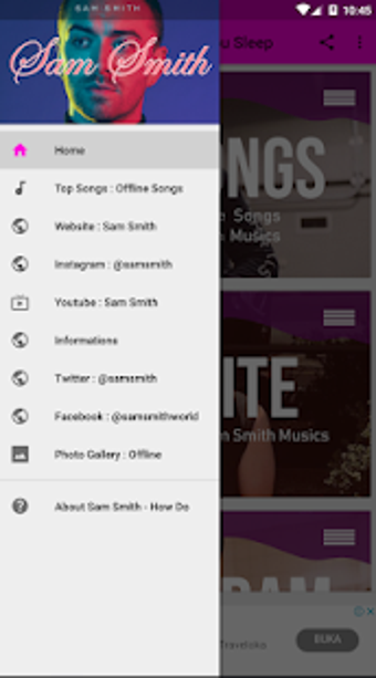 Imagen 3 para Sam Smith Songs Offline a…