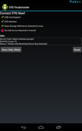 Image 1 for OTG Troubleshooter