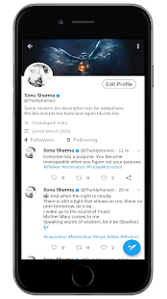 Image 1 for Fwitter - Flutter Based T…