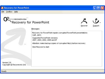 Image 0 for Recovery for PowerPoint
