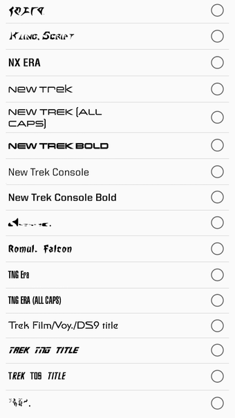Imagen 0 para TREK  Fonts Pack