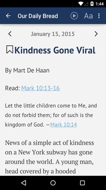 Imagen 1 para Our Daily Bread