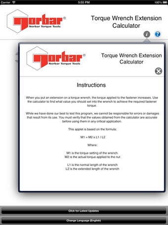 Image 1 for The Norbar Torque Wrench …