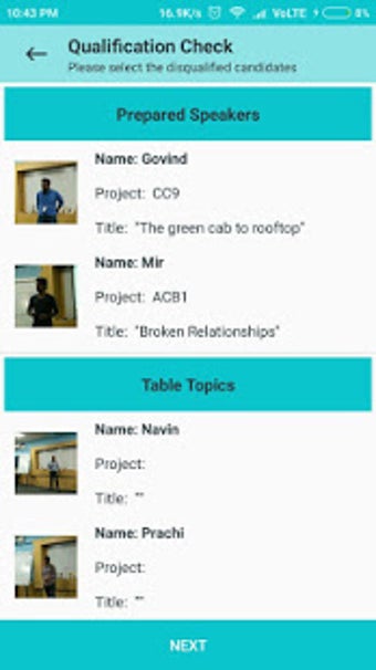 Image 1 for Voting app TM