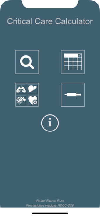 Image 1 for Critical Care Calculator