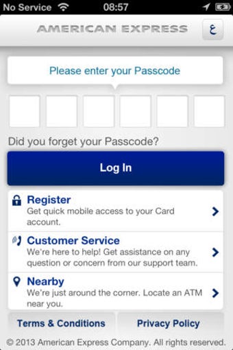 Image 0 for Amex Saudi Arabia App