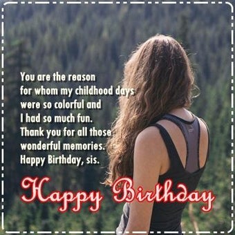 Imagen 0 para Happy Birthday Sister