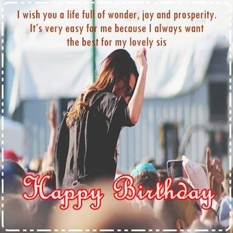 Imagen 3 para Happy Birthday Sister