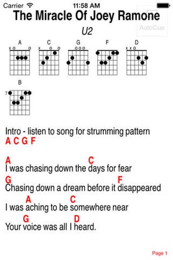 Image 0 for GuitarTapp ChordPro
