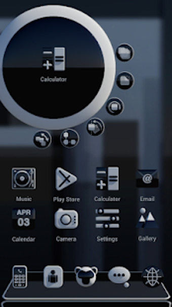 Imagen 1 para MONOO Next Launcher 3D Th…