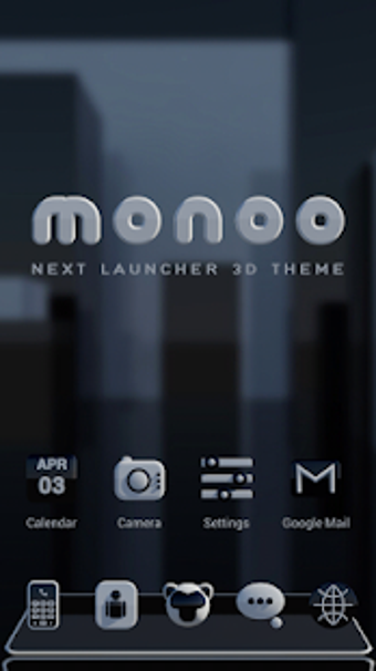 Imagen 0 para MONOO Next Launcher 3D Th…