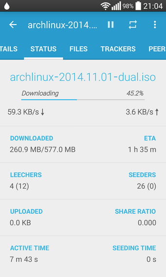 Image 3 for Flud - Torrent Downloader
