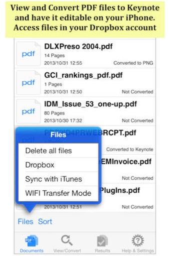 Imagen 0 para PDF to Keynote by PDF2Off…