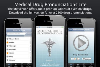 Image 0 for Drug Pronunciations Lite