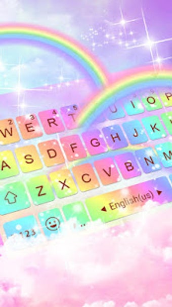 Imagen 2 para Galaxy Rainbow Keyboard T…