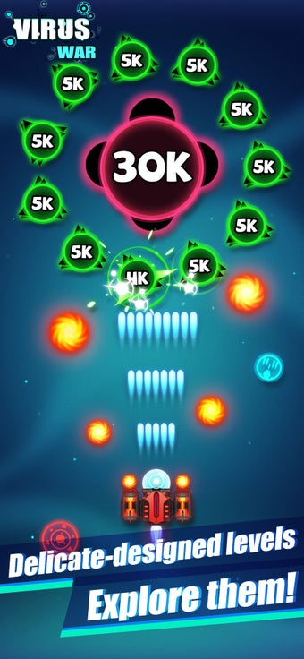 Image 1 for Virus War- Space Shooting…