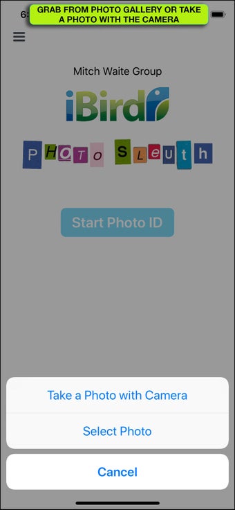 Imagen 2 para iBird Photo Sleuth