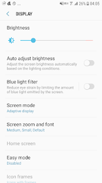 Imagen 0 para Display Settings Shortcut