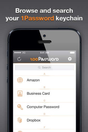 Image 0 for tooPassword - the 1Passwo…