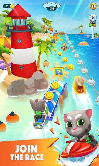 Imagen 2 para Talking Tom Jetski 2