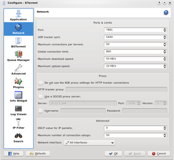 Imagen 0 para KTorrent for Linux