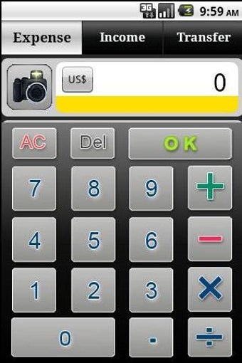 Image 2 for AndroMoney Expense Track …