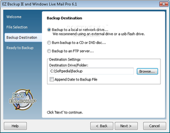 Image 0 for EZ Backup IE and Windows …
