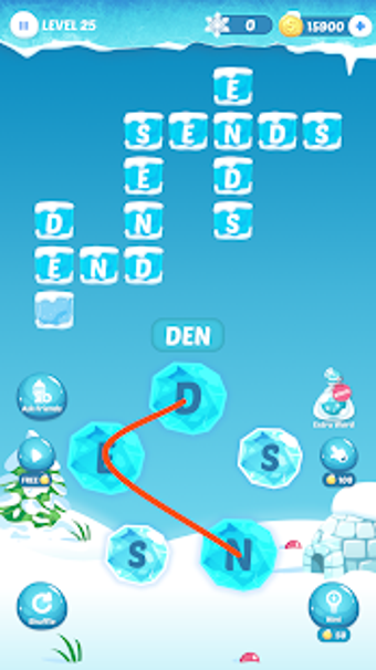 Image 0 for Word Frozen: Word Link Ga…