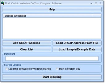 Imagen 0 para Block Certain Websites On…