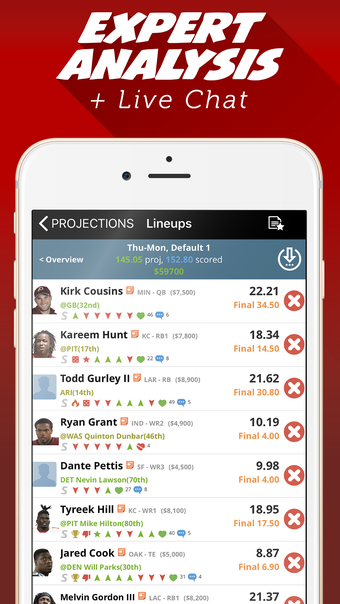 Imagen 0 para LineStar for FanDuel - Op…