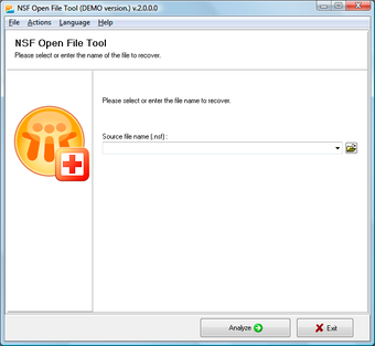 Image 0 for NSF Open File Tool