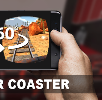 Imagen 1 para VR Roller Coaster 360 Vid…