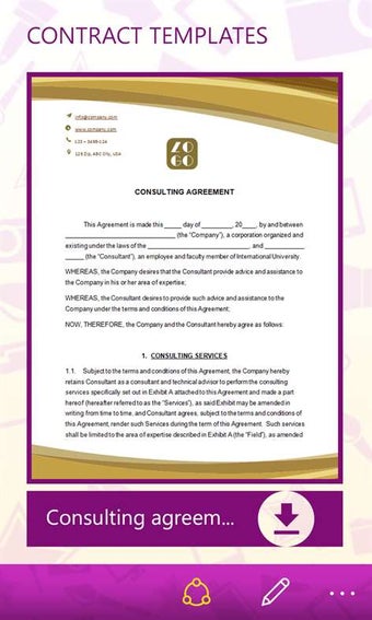 Image 2 for Contract Templates