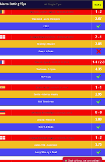 Image 0 for Marco Betting Tips