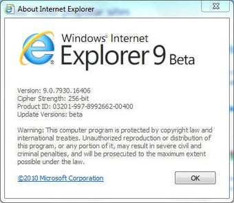 Image 0 for Internet Explorer 9