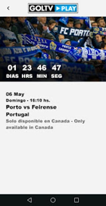 Image 1 for GolTV Play