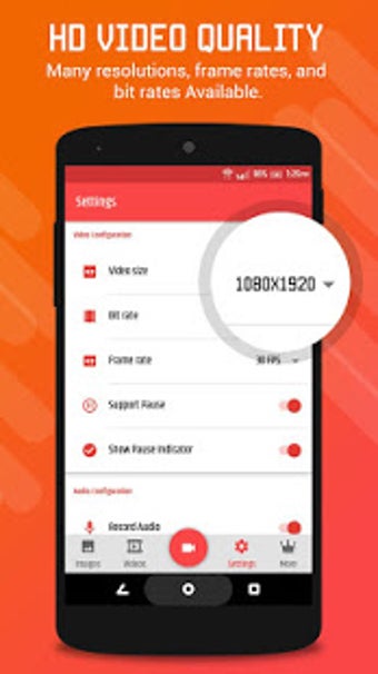 Imagen 1 para HD Screen Recording Pro
