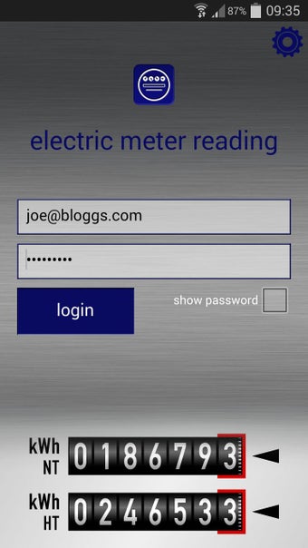 Image 0 for Electric Meter Reading