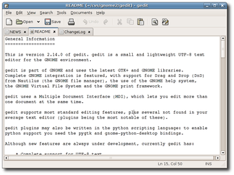 Image 0 for GEdit
