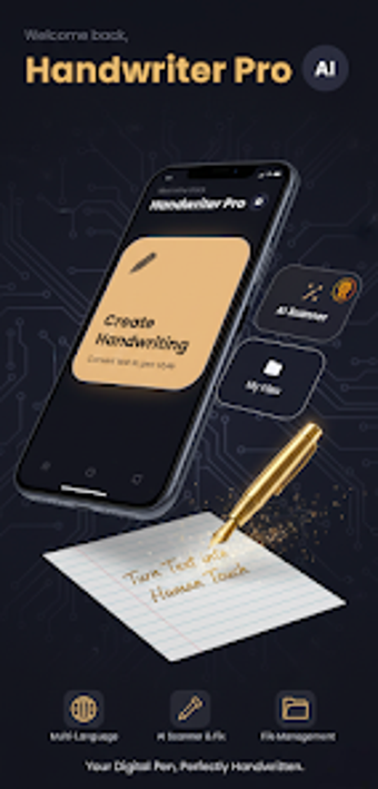 Image 0 for HandWriter Pro: AI Handwr…