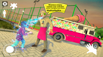 Image 1 for Scary Clown Ice Scream Ne…
