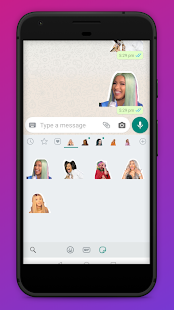 Imagen 1 para Cardi B Stickers for What…